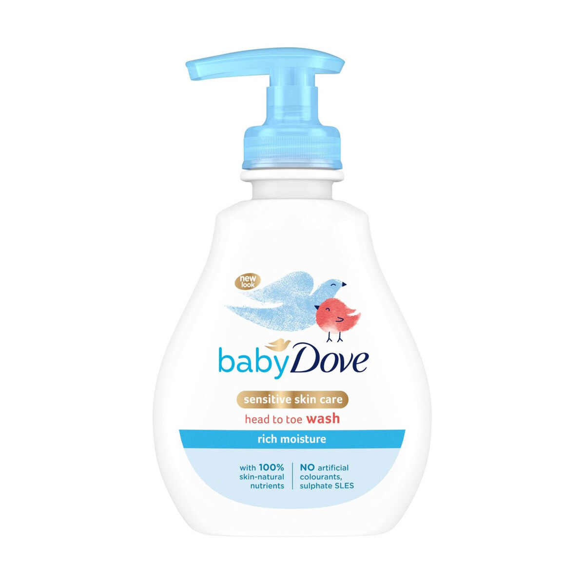 Dove Baby Head To Toe Wash Sensitive Skin Shampoo 200 ml