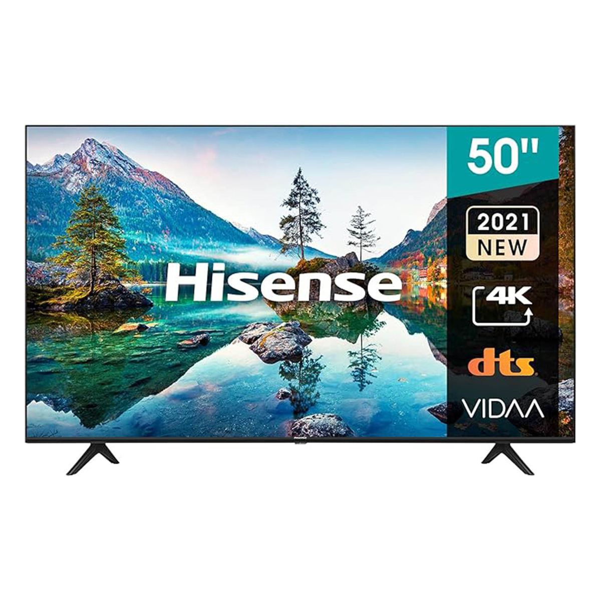 Hisense 50 Inches 4K UHD Android Smart LCD TV, 50A6G