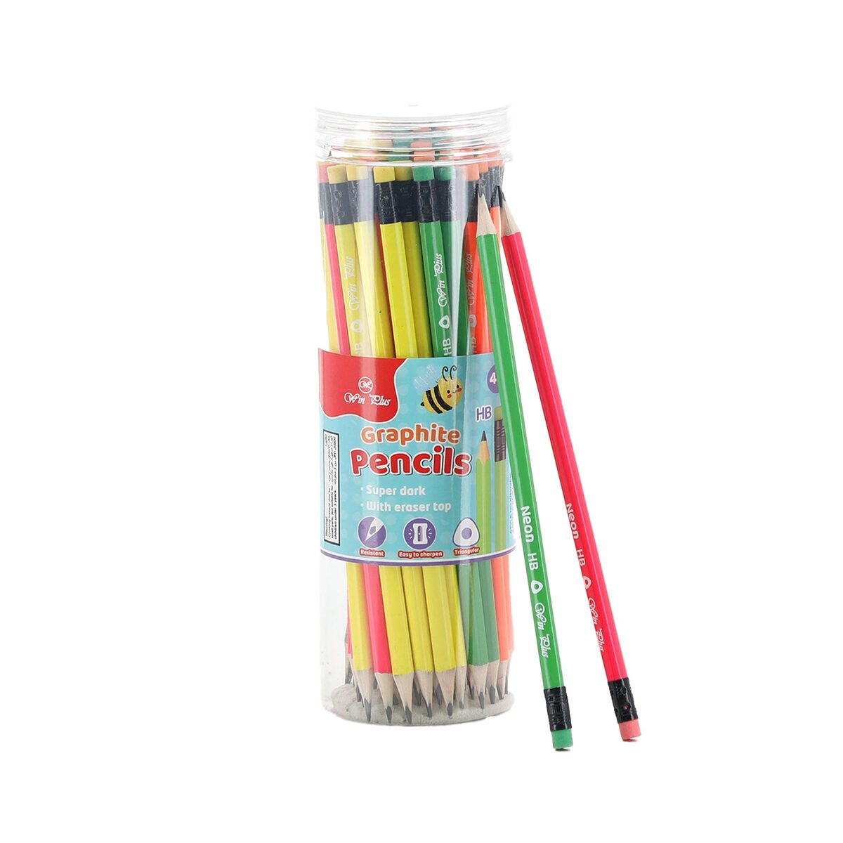 Win Plus HB Pencil 48s