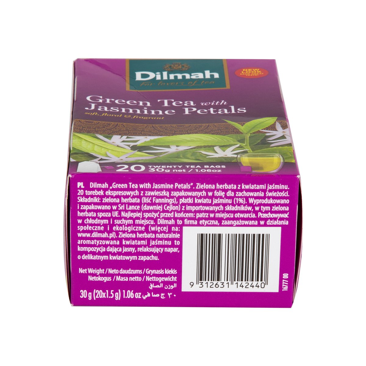 Dilmah Green Tea with Jasmine Petals 20 Teabags