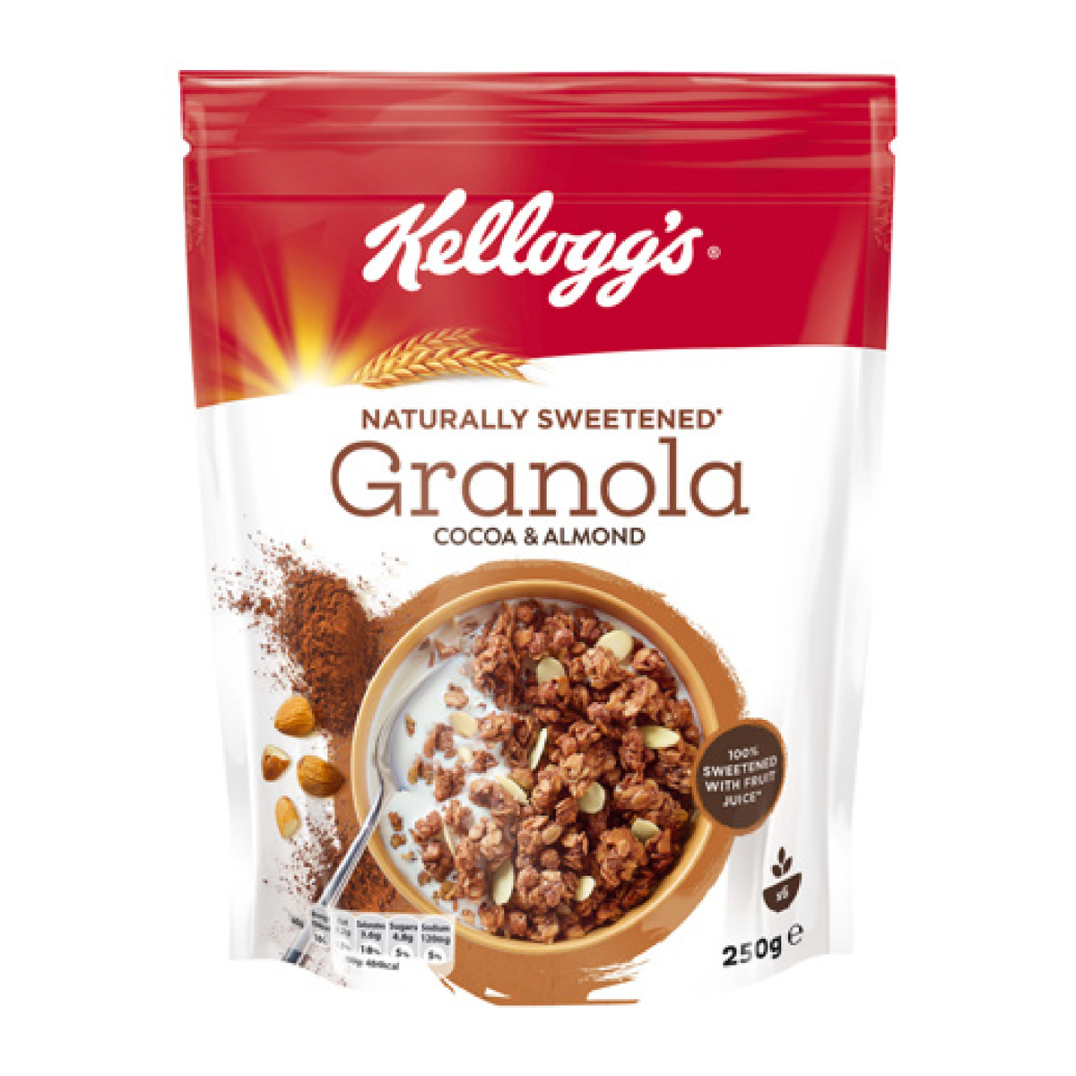 Kellogg's Cocoa & Almond Granola Value Pack 250 g