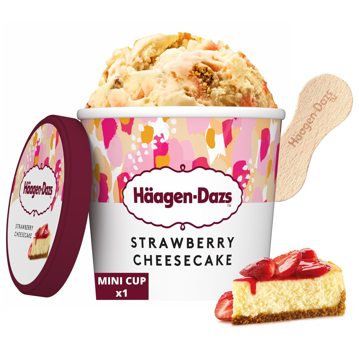 Haagen-Dazs Strawberry Cheesecake Ice Cream 100 ml