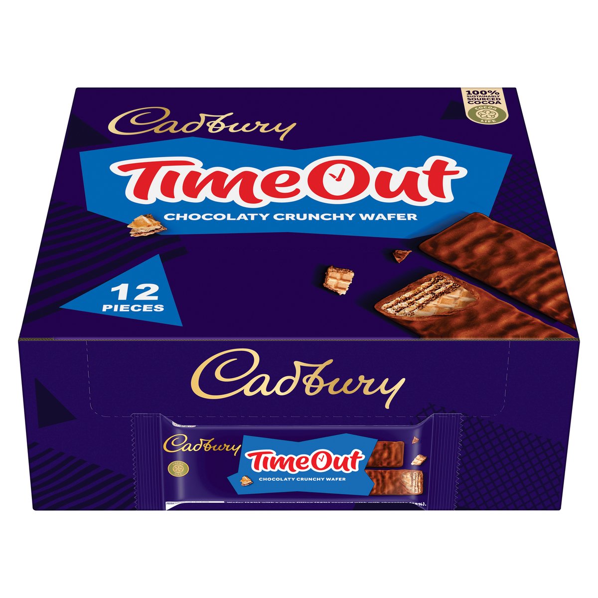 Cadbury Time Out Crunchy Wafer 12 x 41.6 g