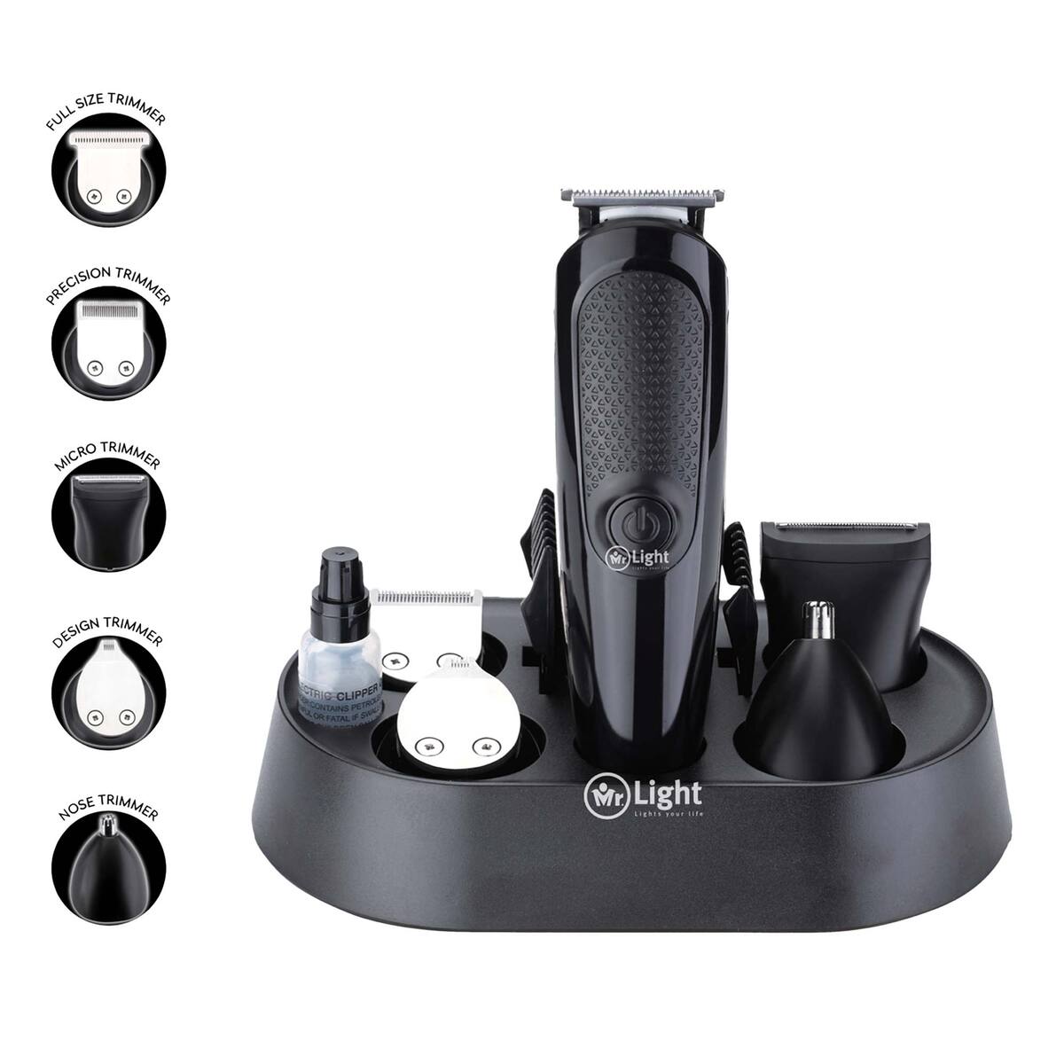 Mr.Light Rechargeable 10 in 1 Grooming Kit MR6019