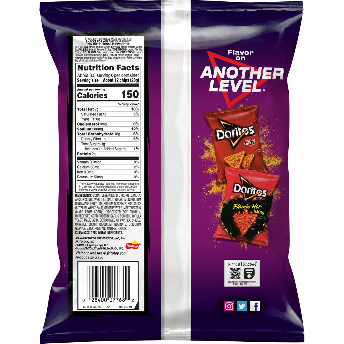 Doritos Spicy Sweet Chilly Tortilla Chips 92.1 g