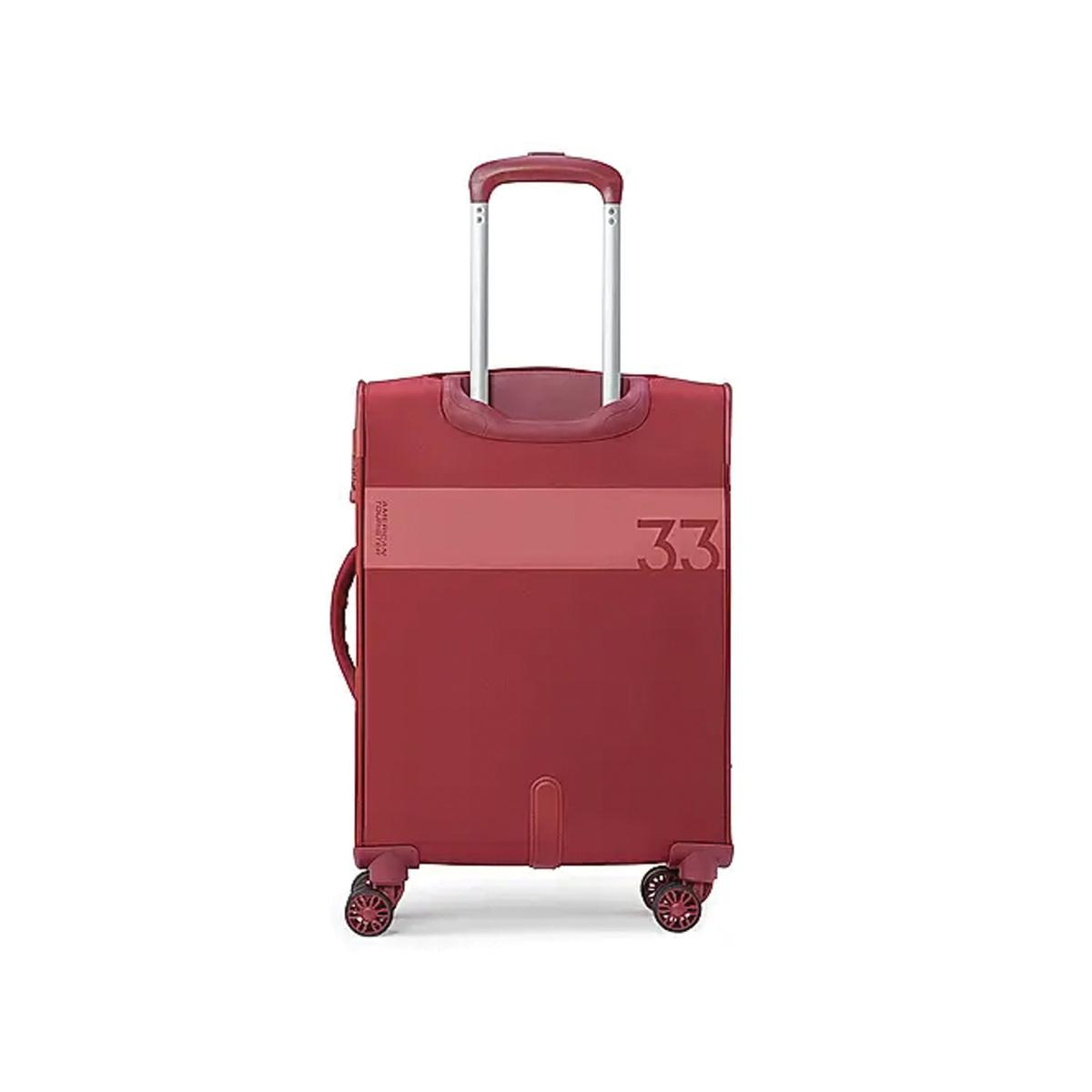 American Tourister Altair 4 Wheel Soft Trolley 59cm Red