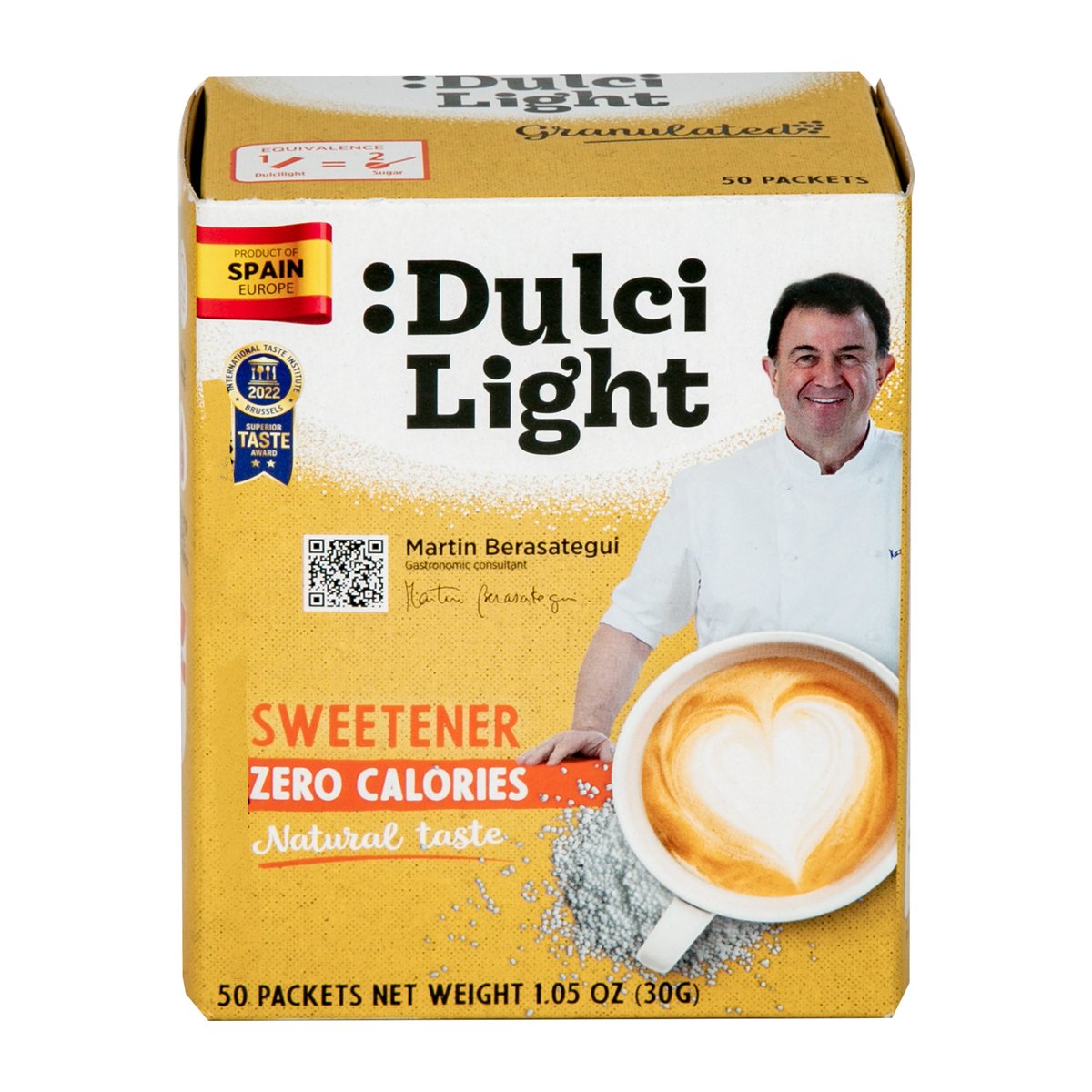 Dulci Light Zero Calories Sweetener 50pcs 30 g