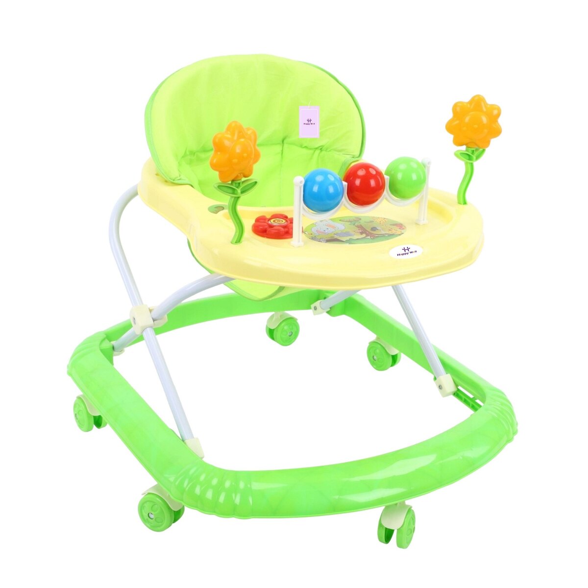 Happy Well Baby Walker Green 607 A24