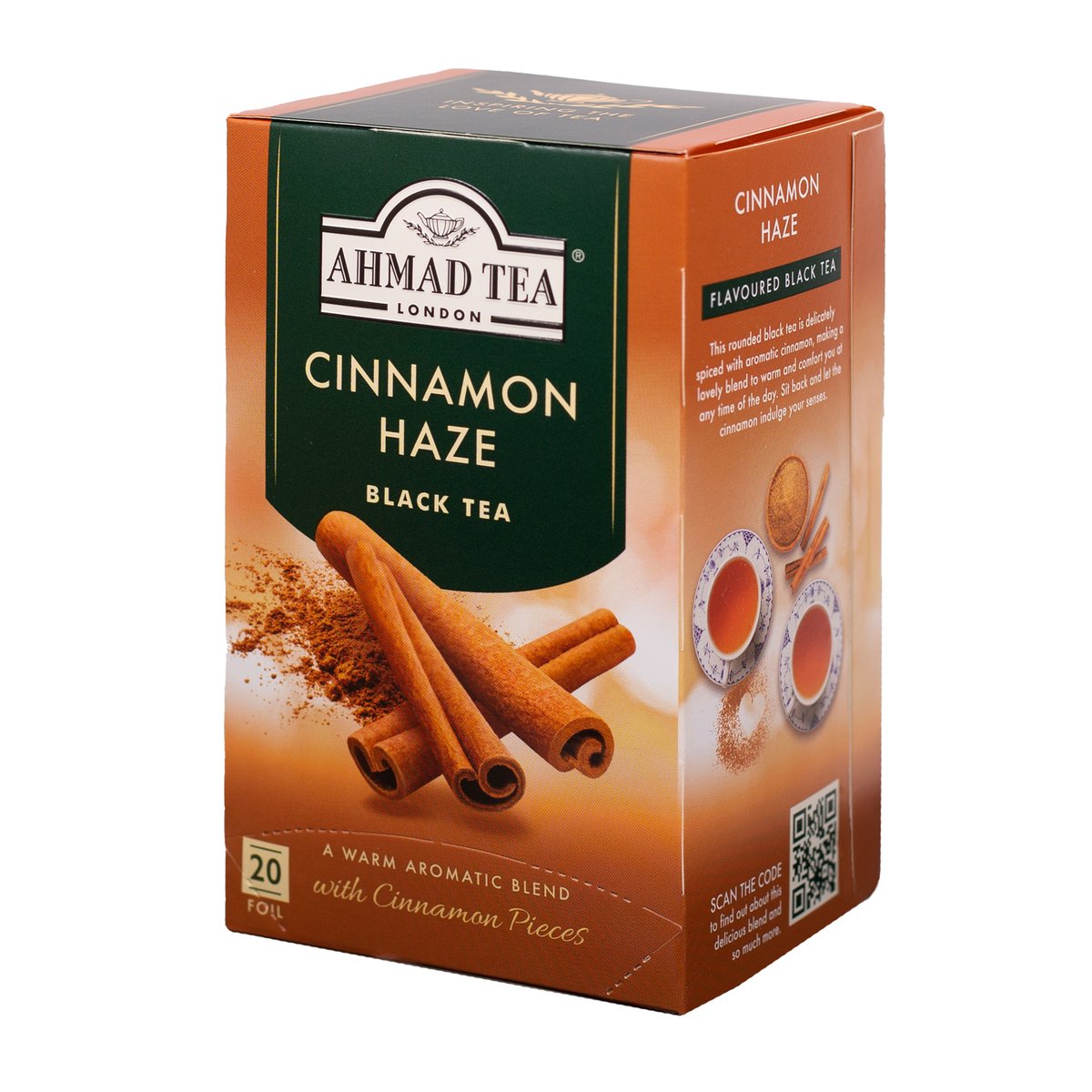 Ahmad Tea Cinnamon Haze Black Tea 20 Teabags
