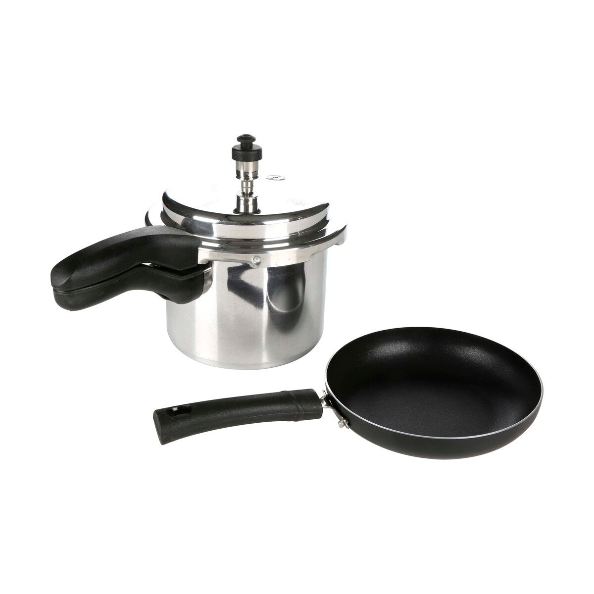 Chefline Aluminium Pressure Cooker 3Ltr + Fry Pan 18cm India