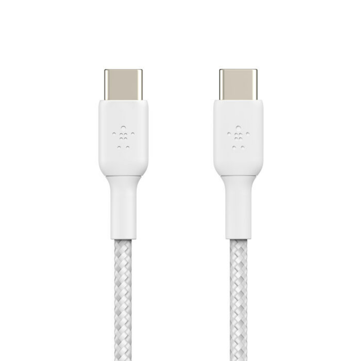 Belkin 60W USB-C to USB-C Cable, 1m, 2 pcs, White, CAB004