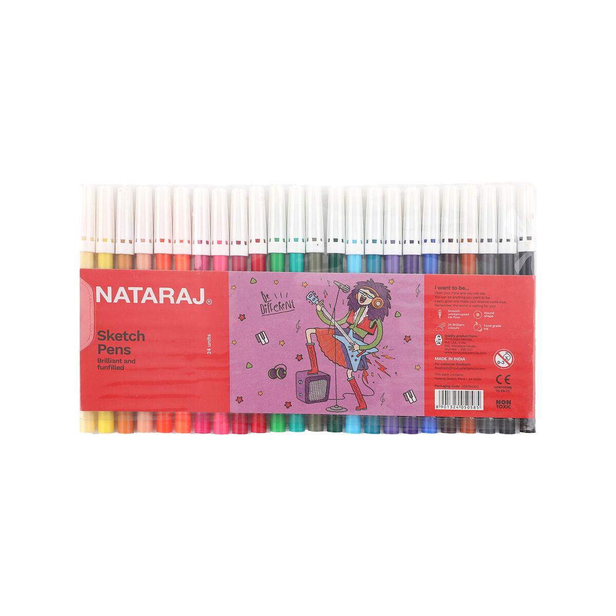 Nataraj Sketch Pen 24s