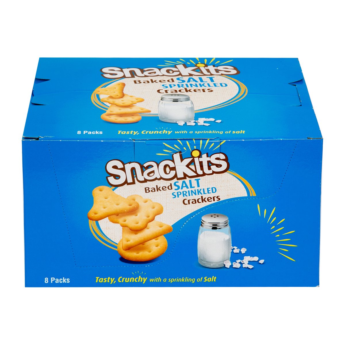 Nabil Snackits Salted Crackers Value Pack 8 x 26 g