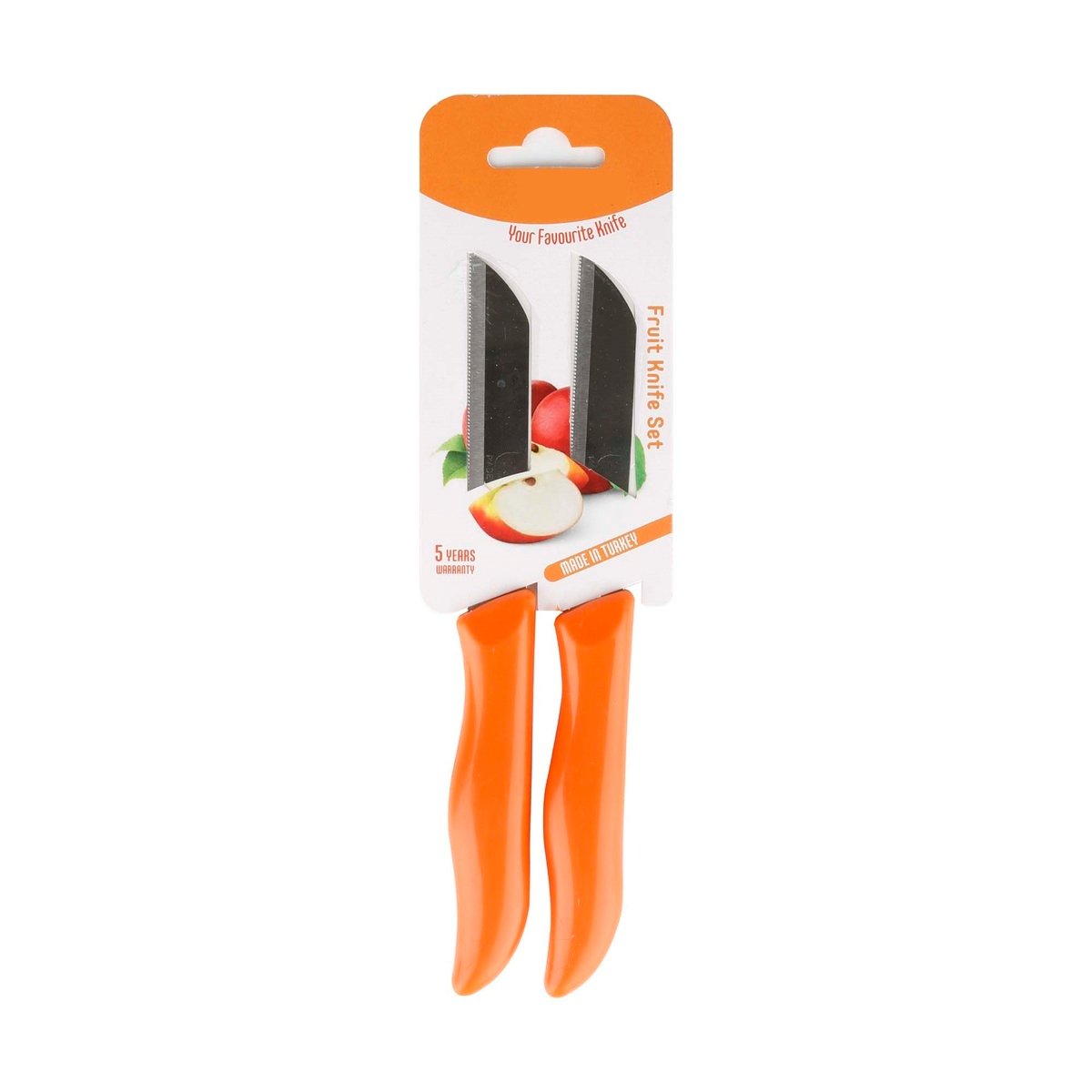 Pirge Fruit Knife Set, 2 Pcs, Orange, 43041