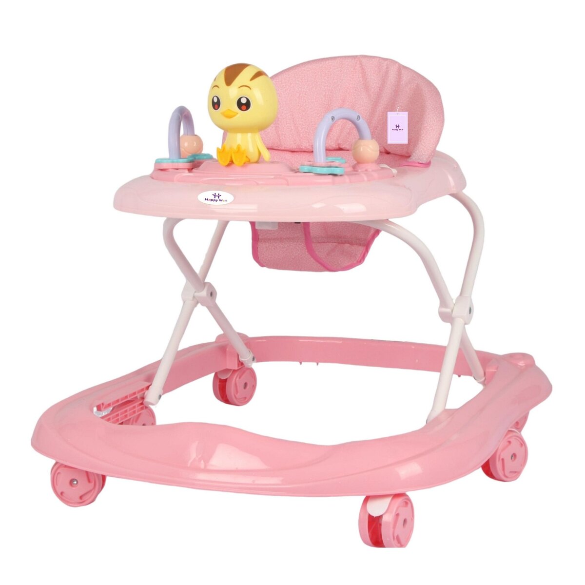 Happy Well Baby Walker Pink 510A24