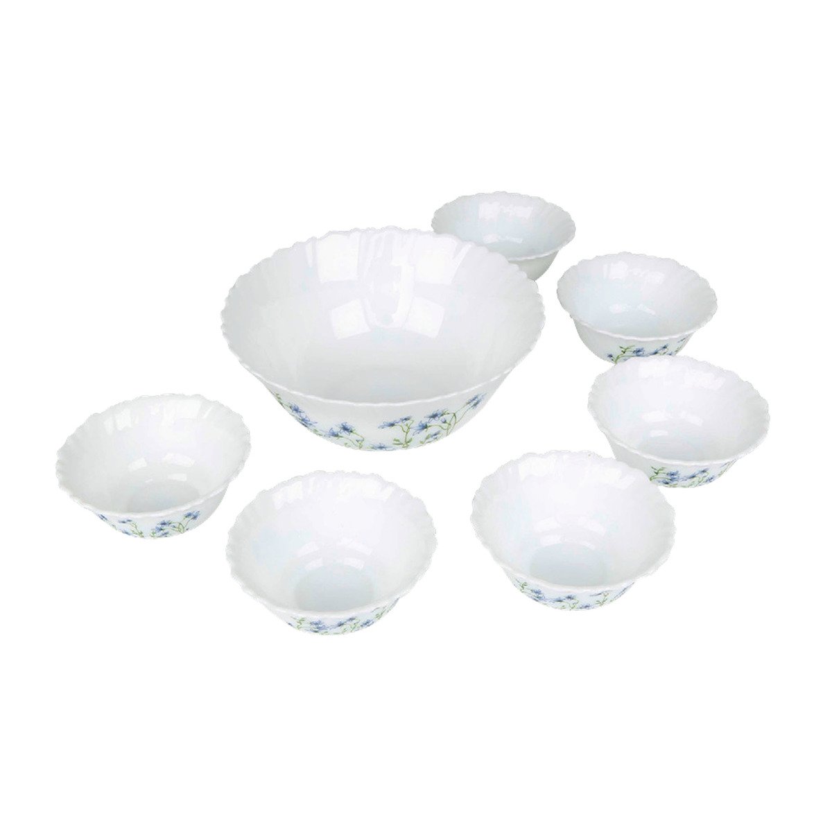 La Opala Bowl Set 7pcs 250/1 120/6