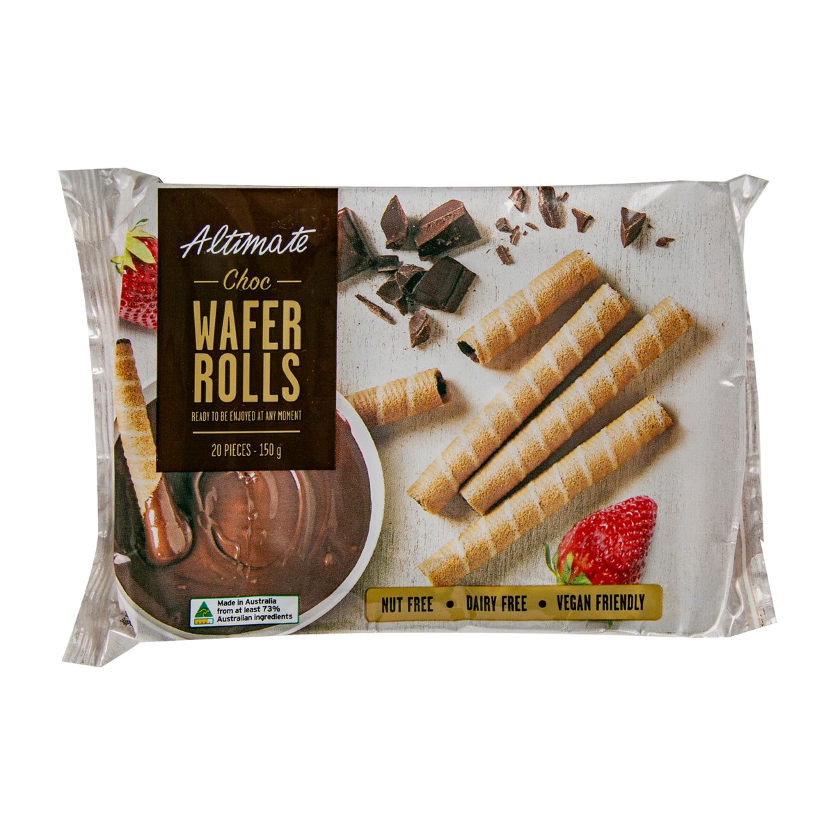 Altimate Choc Wafer Rolls 20 pcs