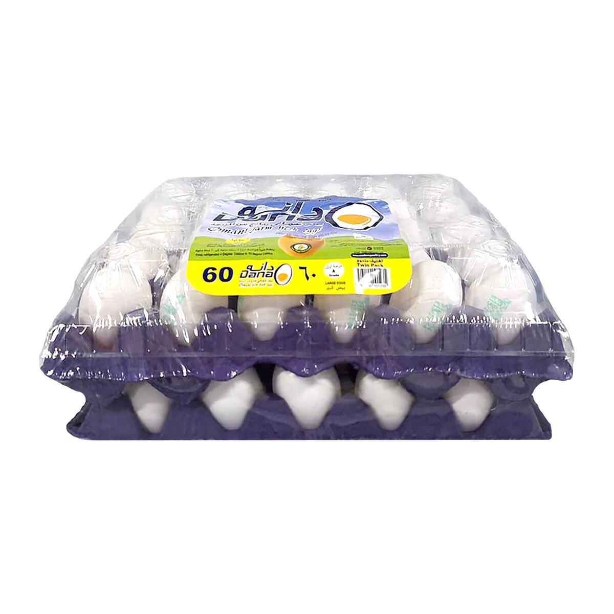 Dana Omani Premium Farm Fresh Eggs 2 x 30 pcs