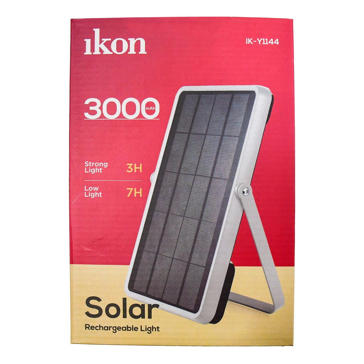 Ikon Solar Rechargeable Light, IK-Y1144