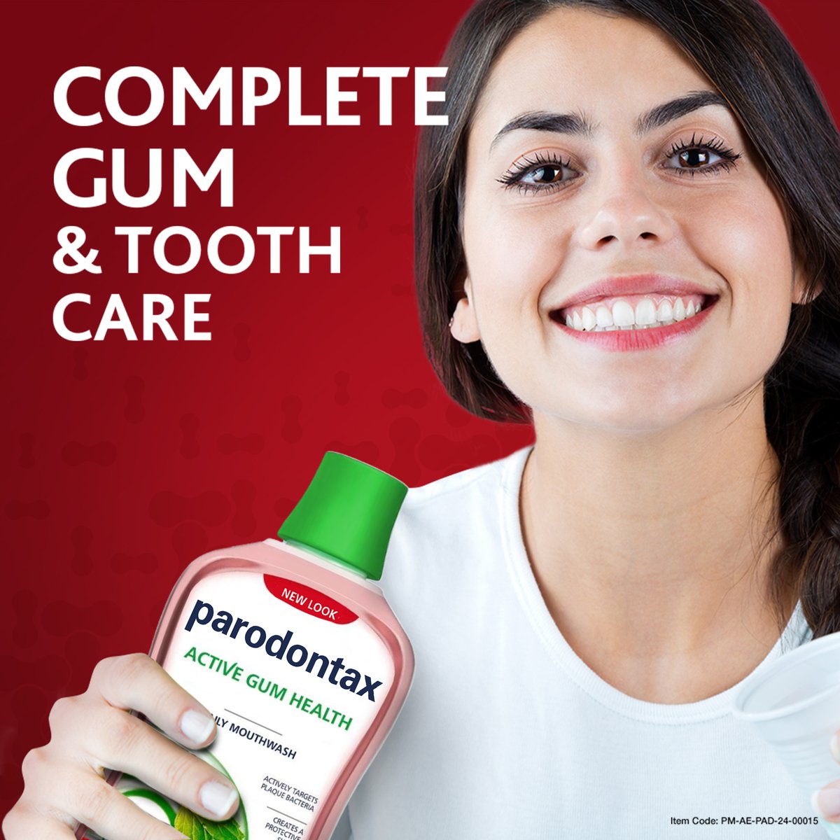 Parodontax Active Gum Health Herbal Daily Mouthwash 500 ml