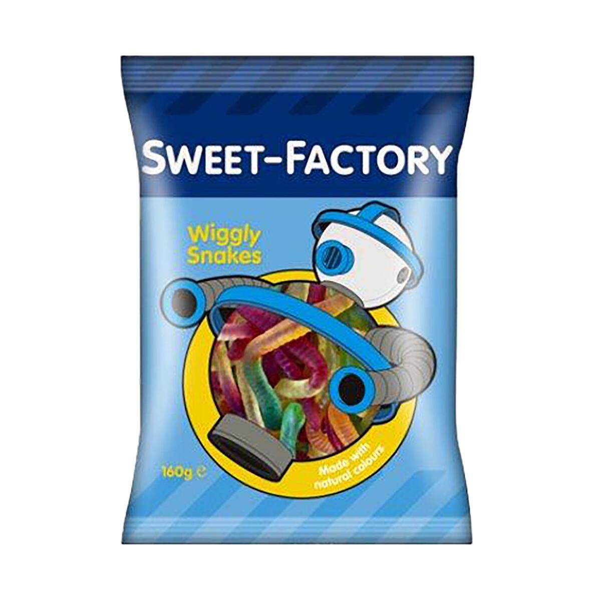 Sweet-Factory Wiggly Snakes Jelly 160 g