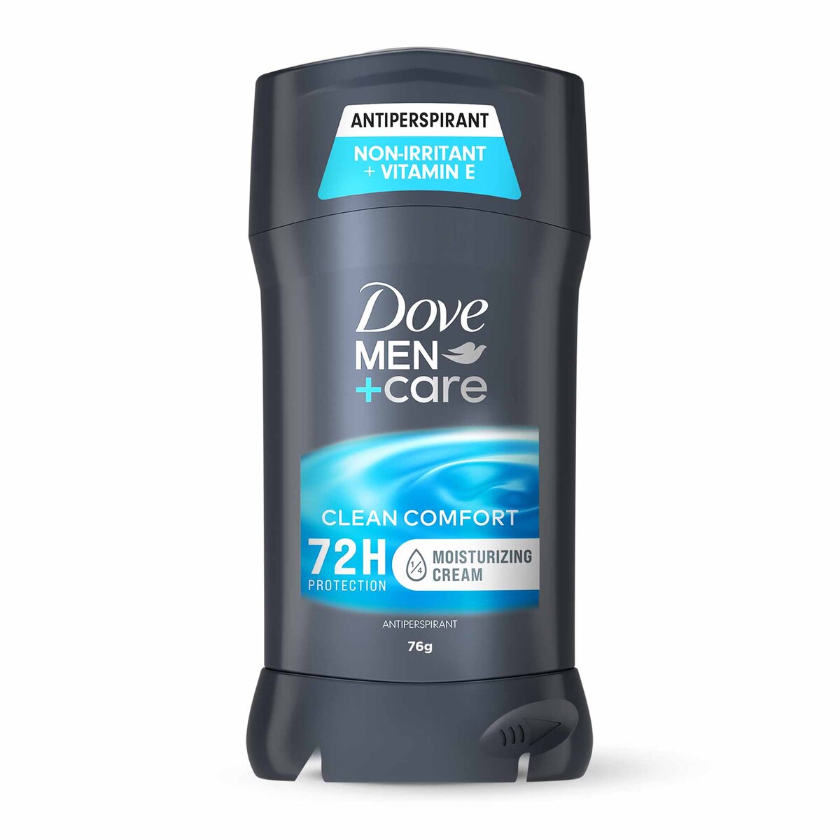 Dove Men+Care Anti-Perspirant Stick Deodorant For Men Clean Comfort Vitamin E Moisturizer & 72H Protection 76 g