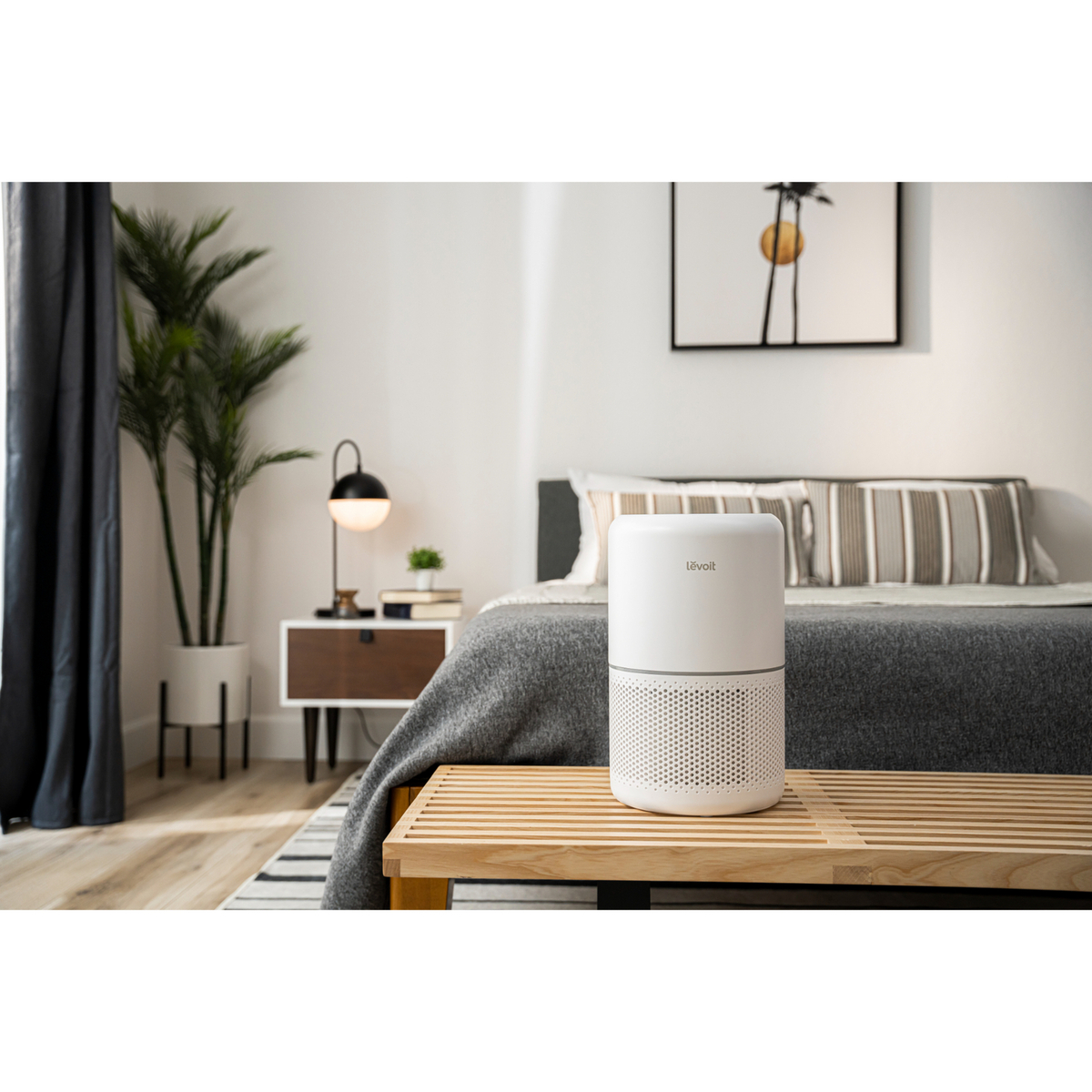 Levoit Smart Air Purifier, 50m² Room Coverage, White, Core 300S