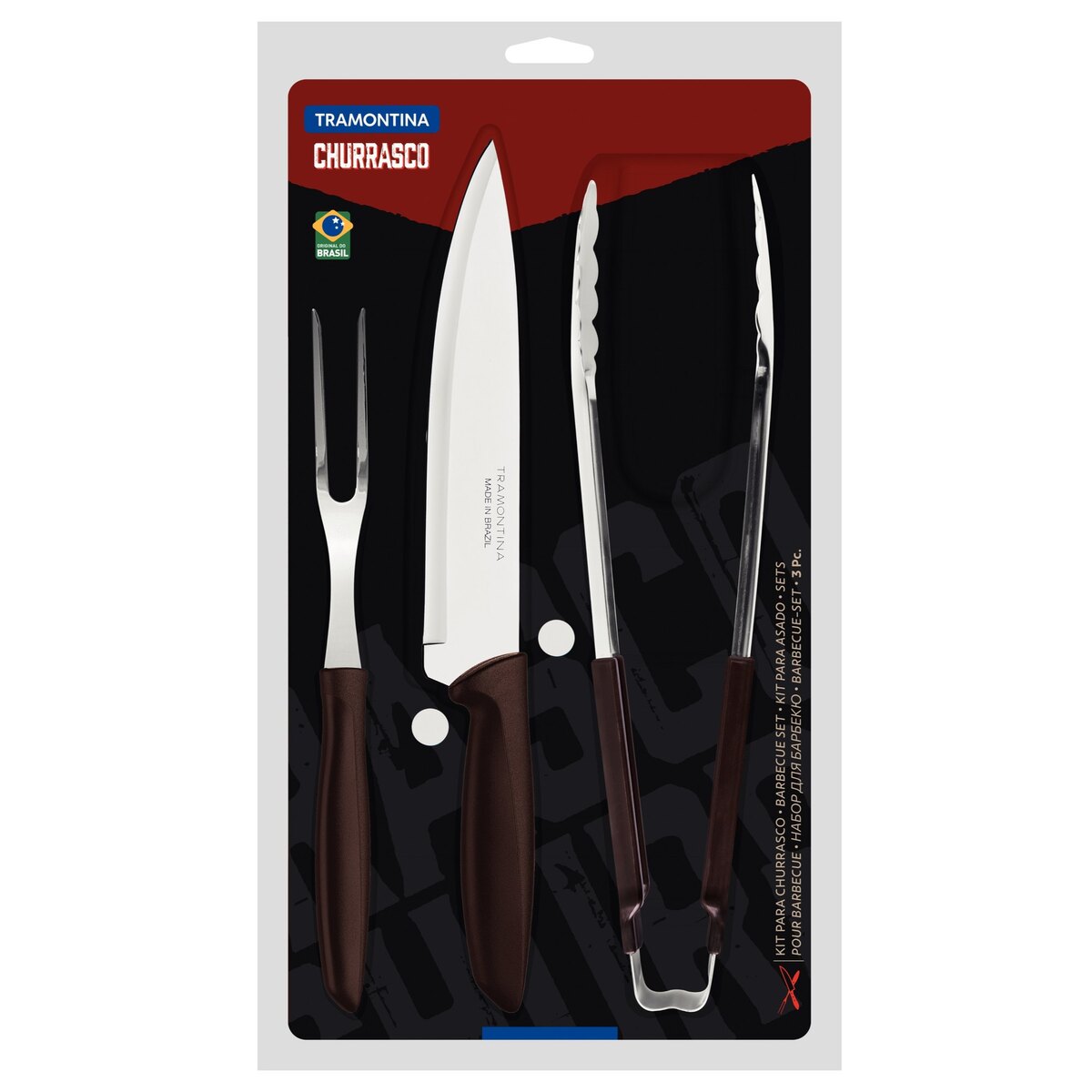 Tramontina BBQ Tools Set Plenus 3pcs