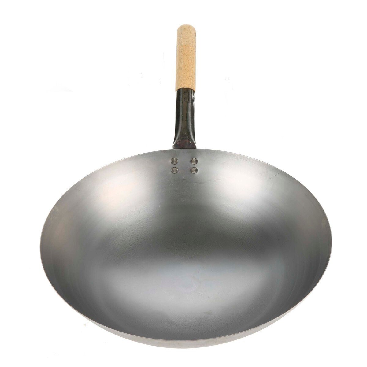 Home Plus Iron Deep Wok Pan 36cm MLY