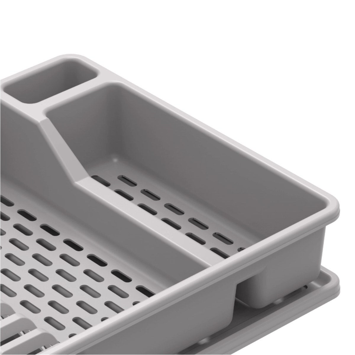 Cosmoplast Dish Drainer Deluxe with Tray Assorted Color