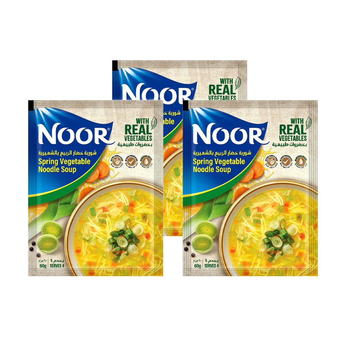 Noor Spring Vegetable Noodle Soup 60 g 2+1