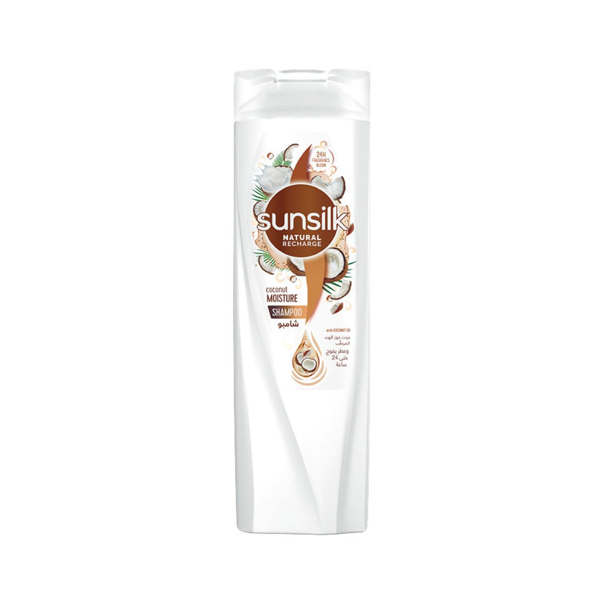 Sunsilk Natural Recharge Coconut Moisture Shampoo 400 ml + Oil Replacement 300 ml