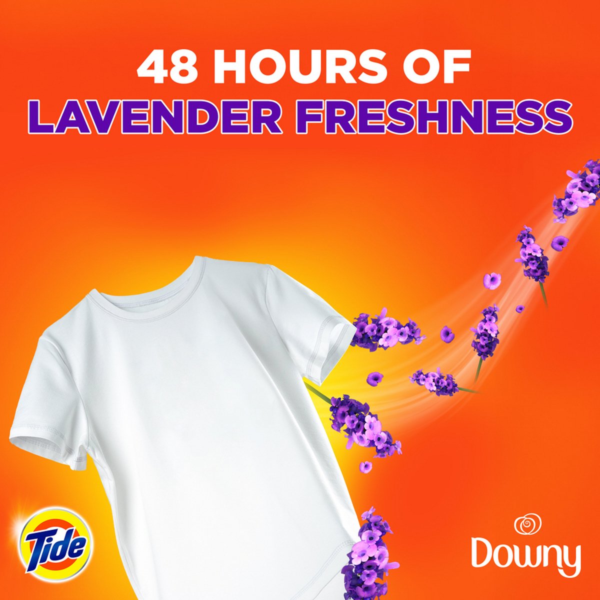 Tide Fast Action Downy Lavender Washing Powder Top Load 2.25 kg