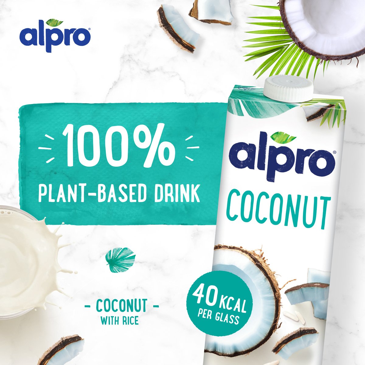 Alpro Coconut Drink with Rice Original 1 Litre