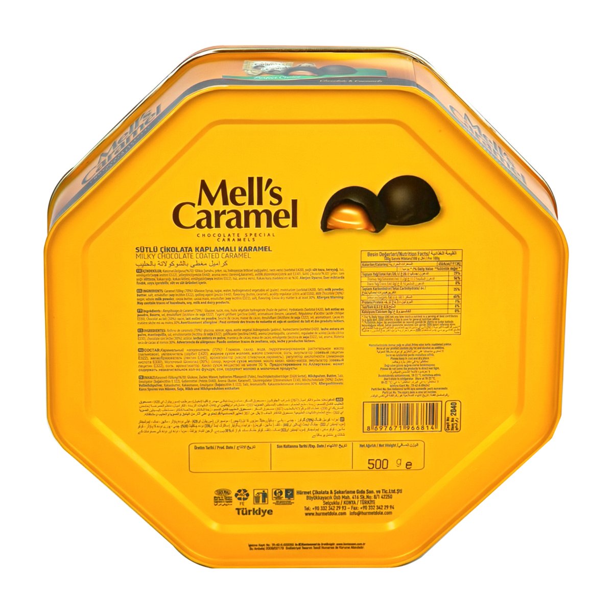 Mell's Special Caramel Chocolate Tub 500 g