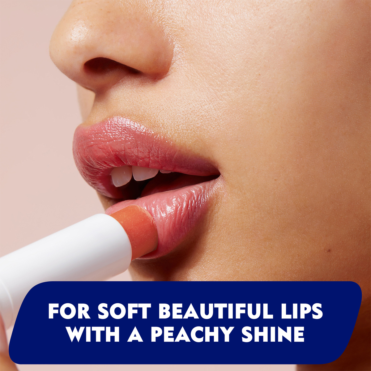 Labello Lip Balm Moisturising Lip Care Peach Shine 4.8 g
