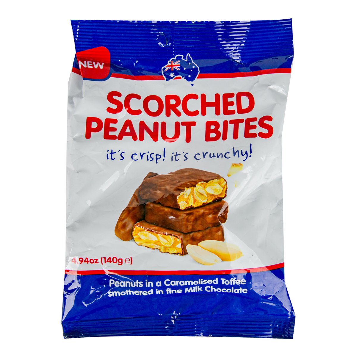 Cooks Scorched Peanut Bites Caramelised Toffee 140 g