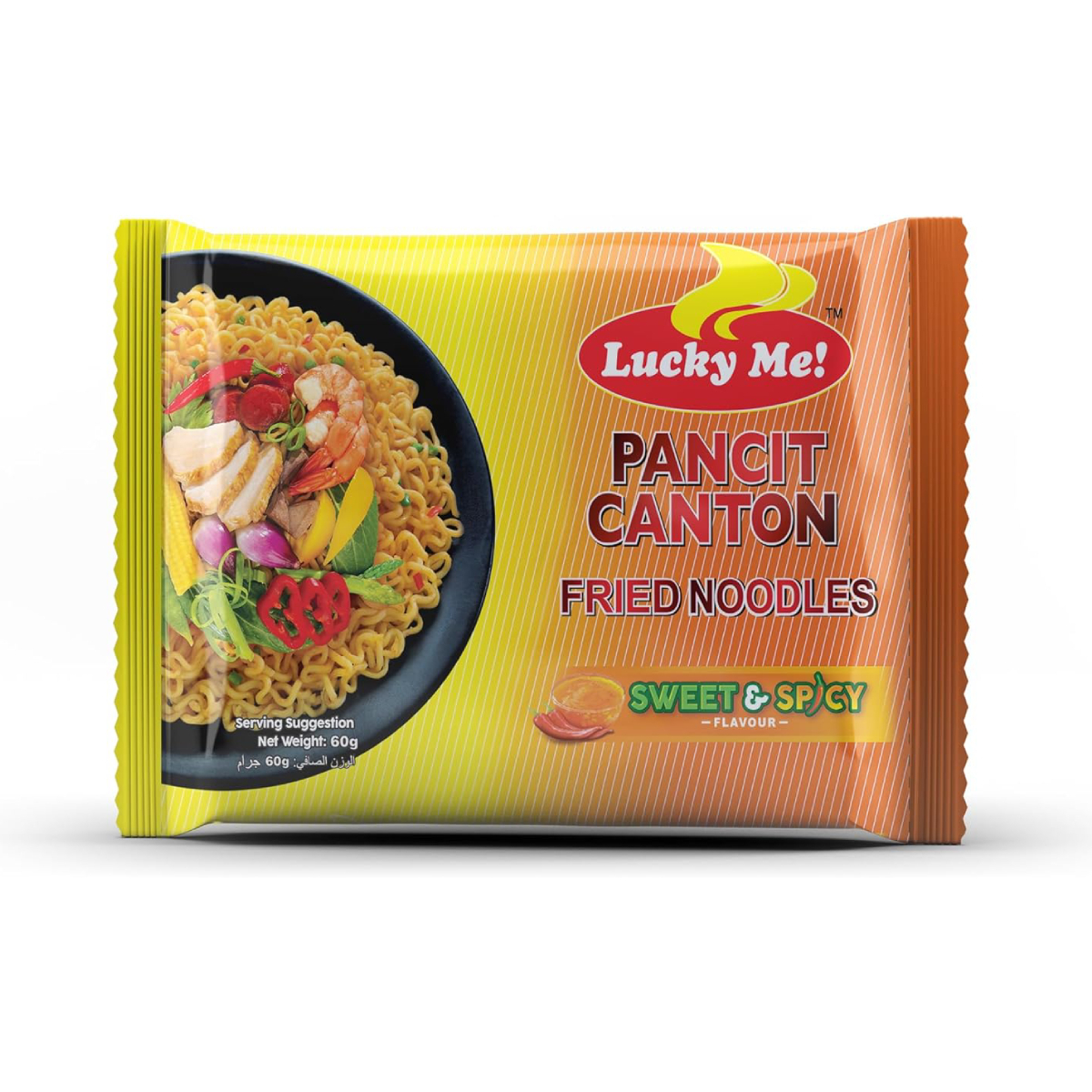 Lucky Me Pancit Canton Sweet & Spicy 6 x 60 g