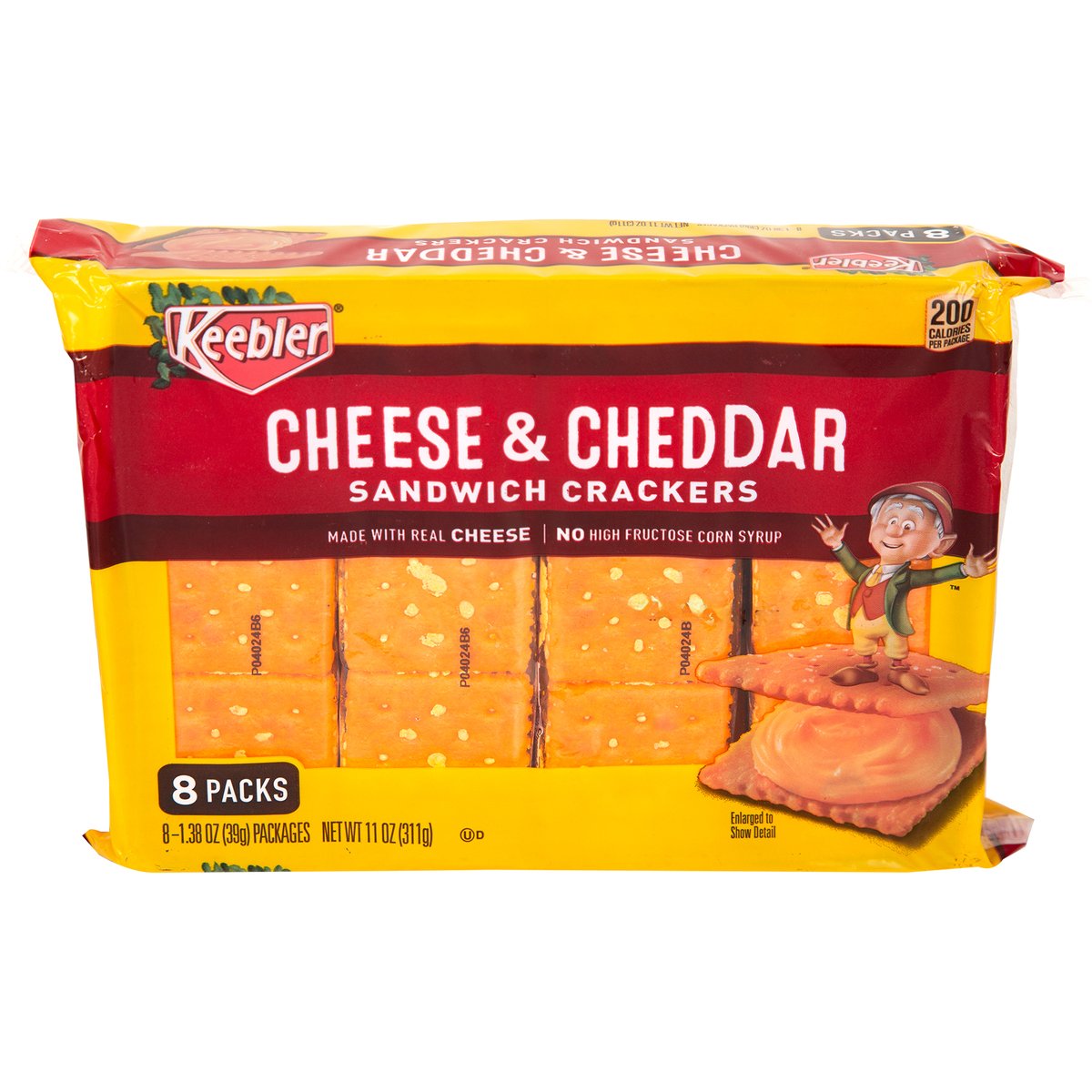 Keebler Cheese & Cheddar Sandwich Crackers 311 g