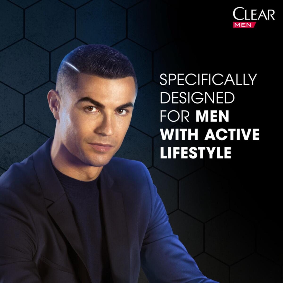 Clear Men 3in1 Active Cool Shampoo Body & Face Wash 400 ml