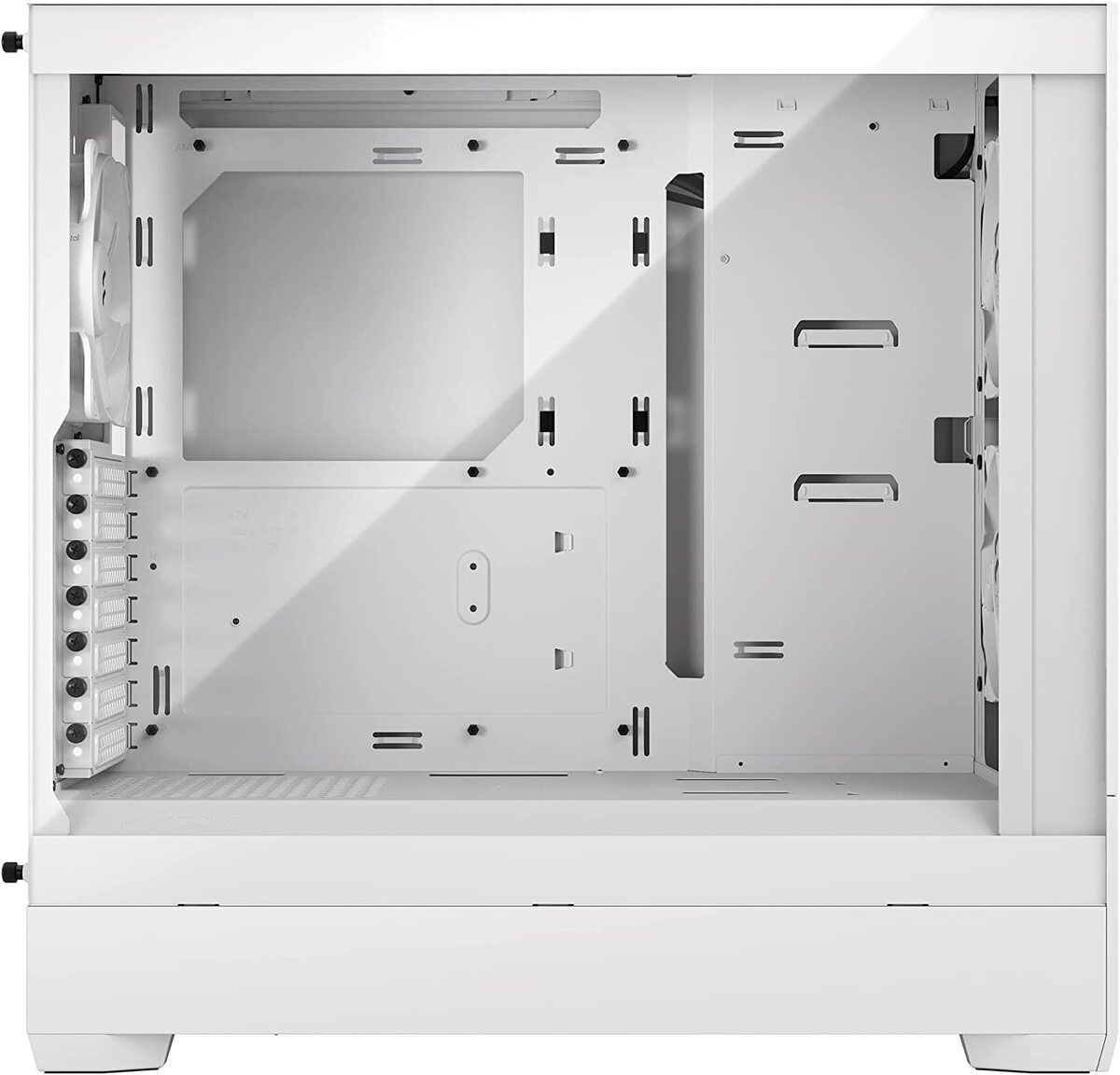 Fractal Design Pop Air White Computer Case Tg Clear Tint Tempered Glass