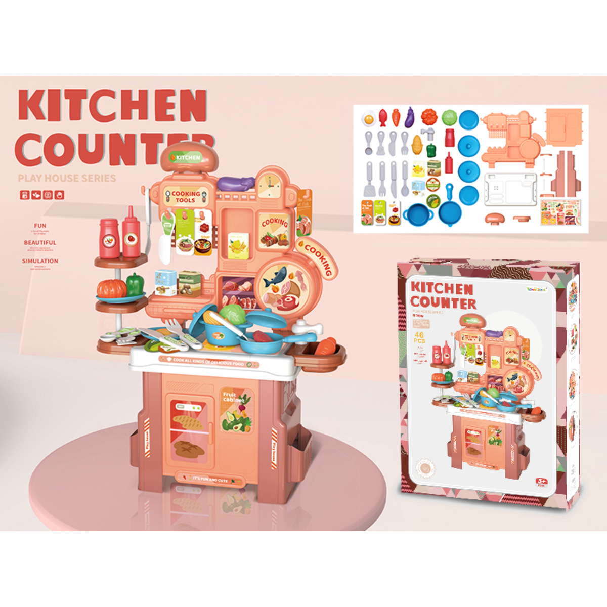 Fabiola Kitchen Play Set 9021