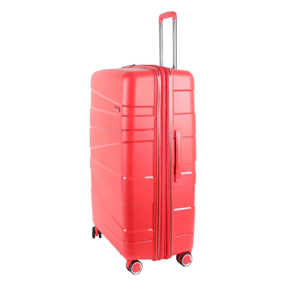 Pierre Cardin Zurich 4Wheel Hard Trolley 26inch Red