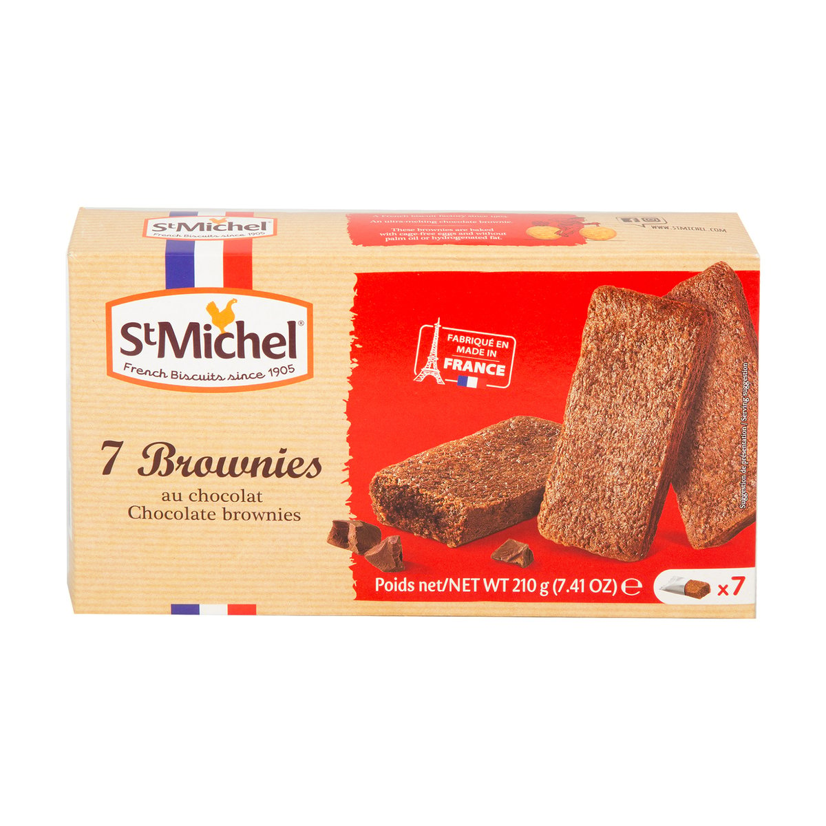 St Michel Chocolate Brownies 210 g