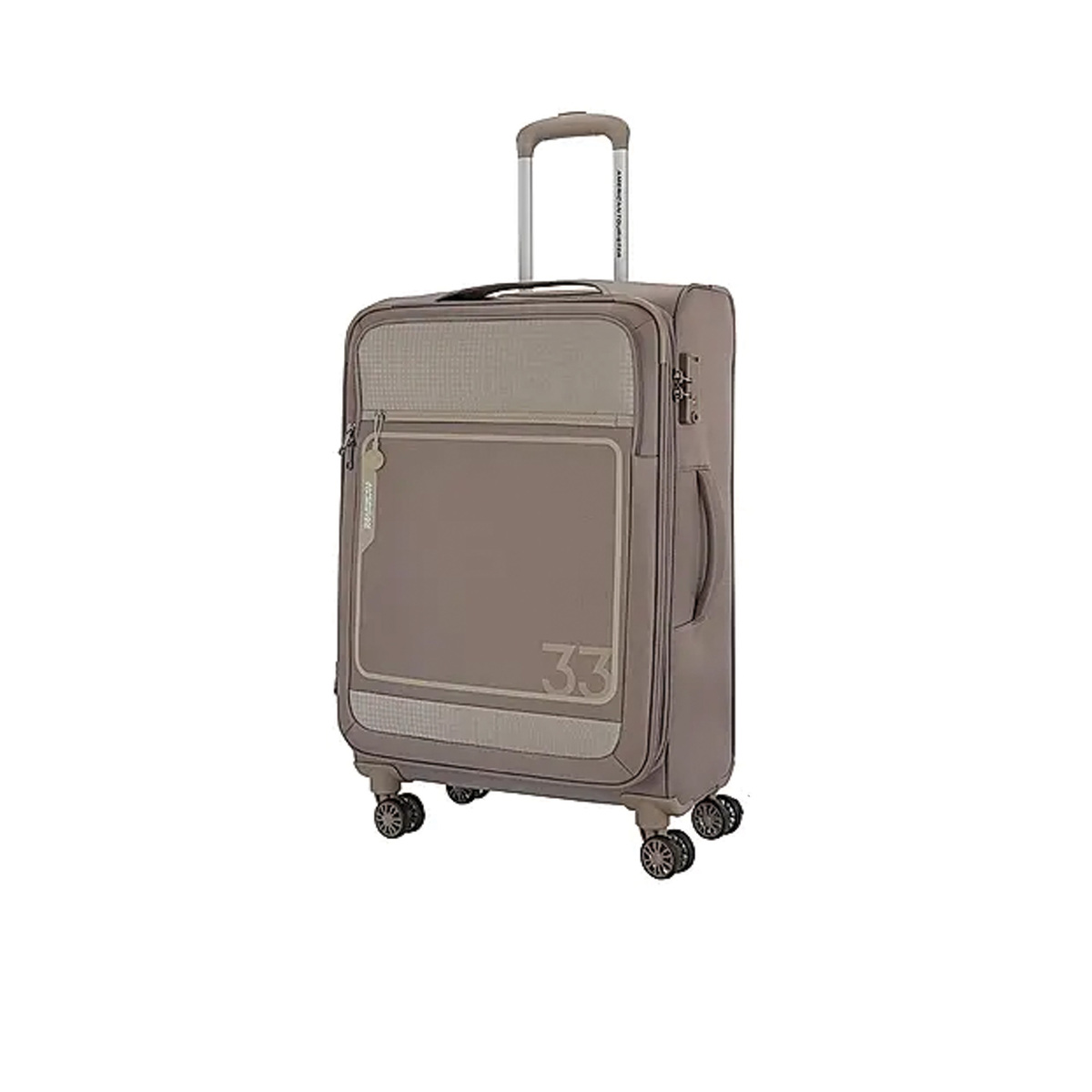 American Tourister Altair 4 Wheel Soft Trolley 70cm Brown