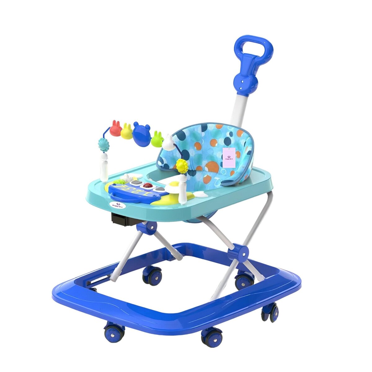 Happy Well Baby Walker Blue 609 A24