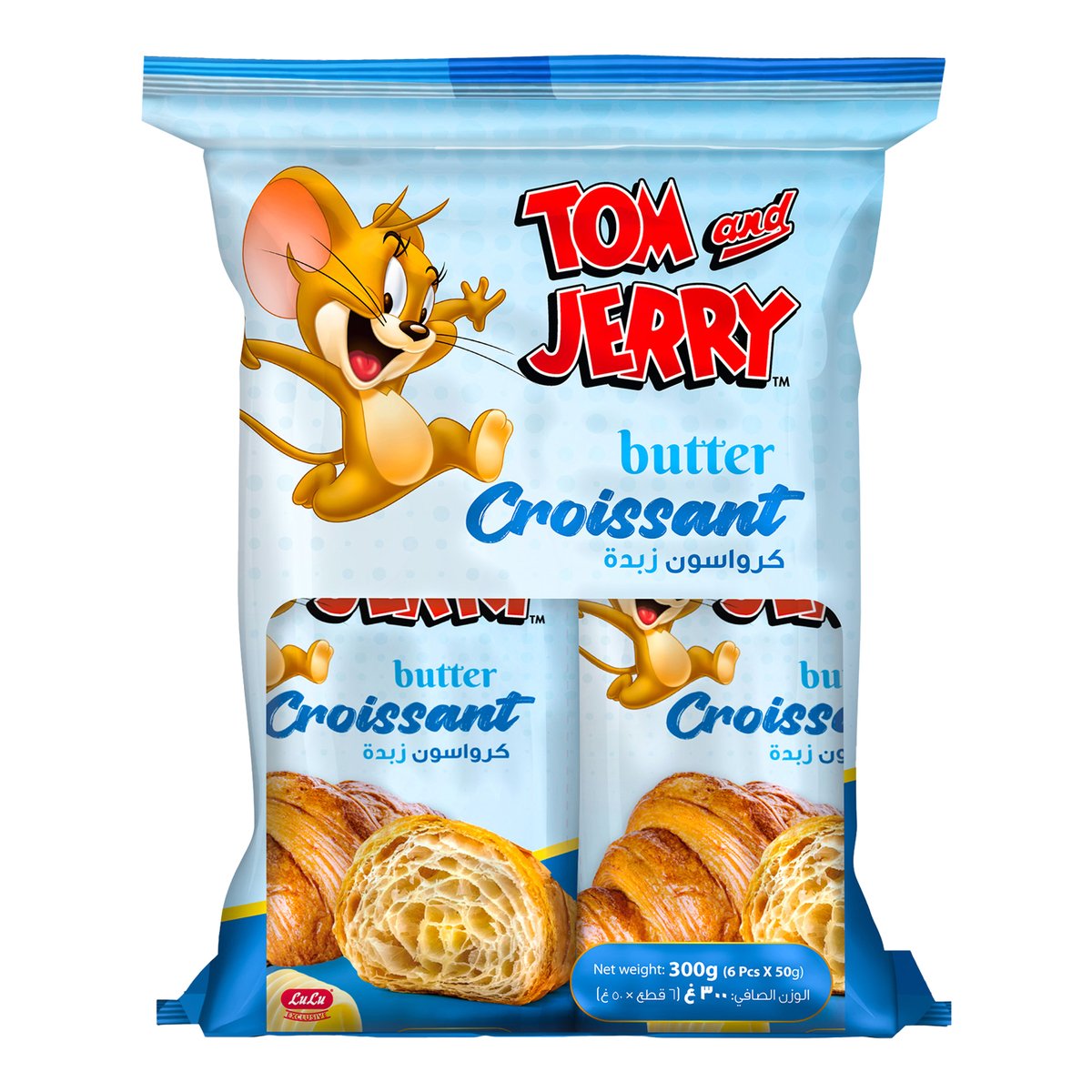 Tom And Jerry Butter Croissant 6 x 50 g