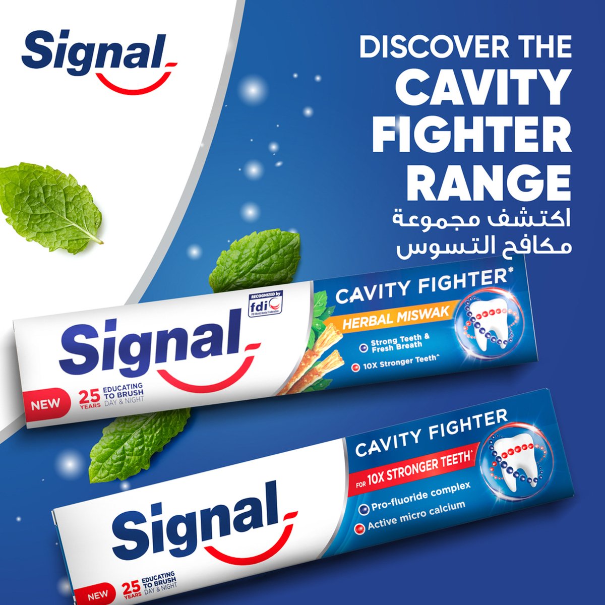 Signal Fluoride Cavity Fighter Toothpaste 50 ml