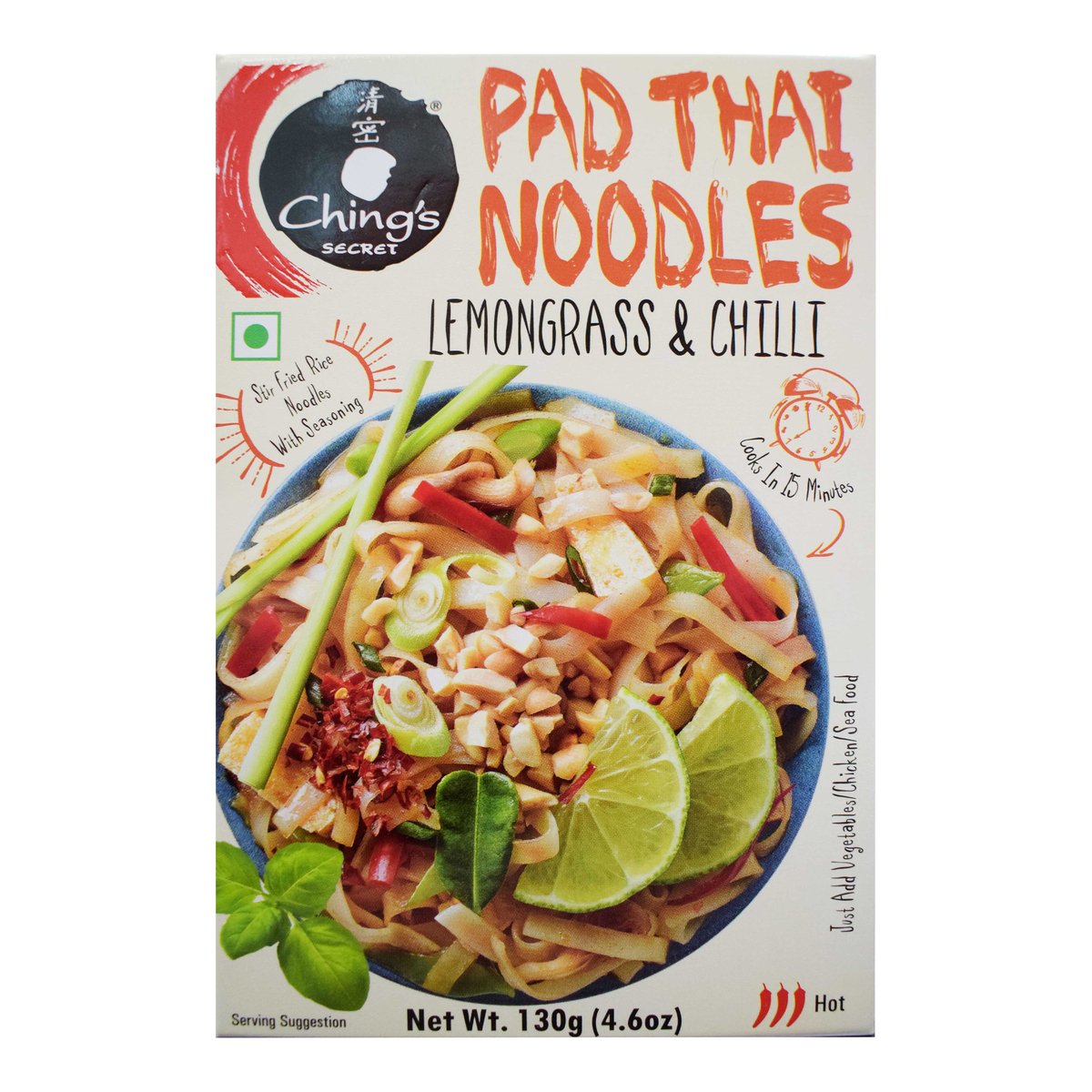 Chings Secret Pad Thai Noodles Lemongrass And Chilli 130 G Online At Best Price Instant Noodle