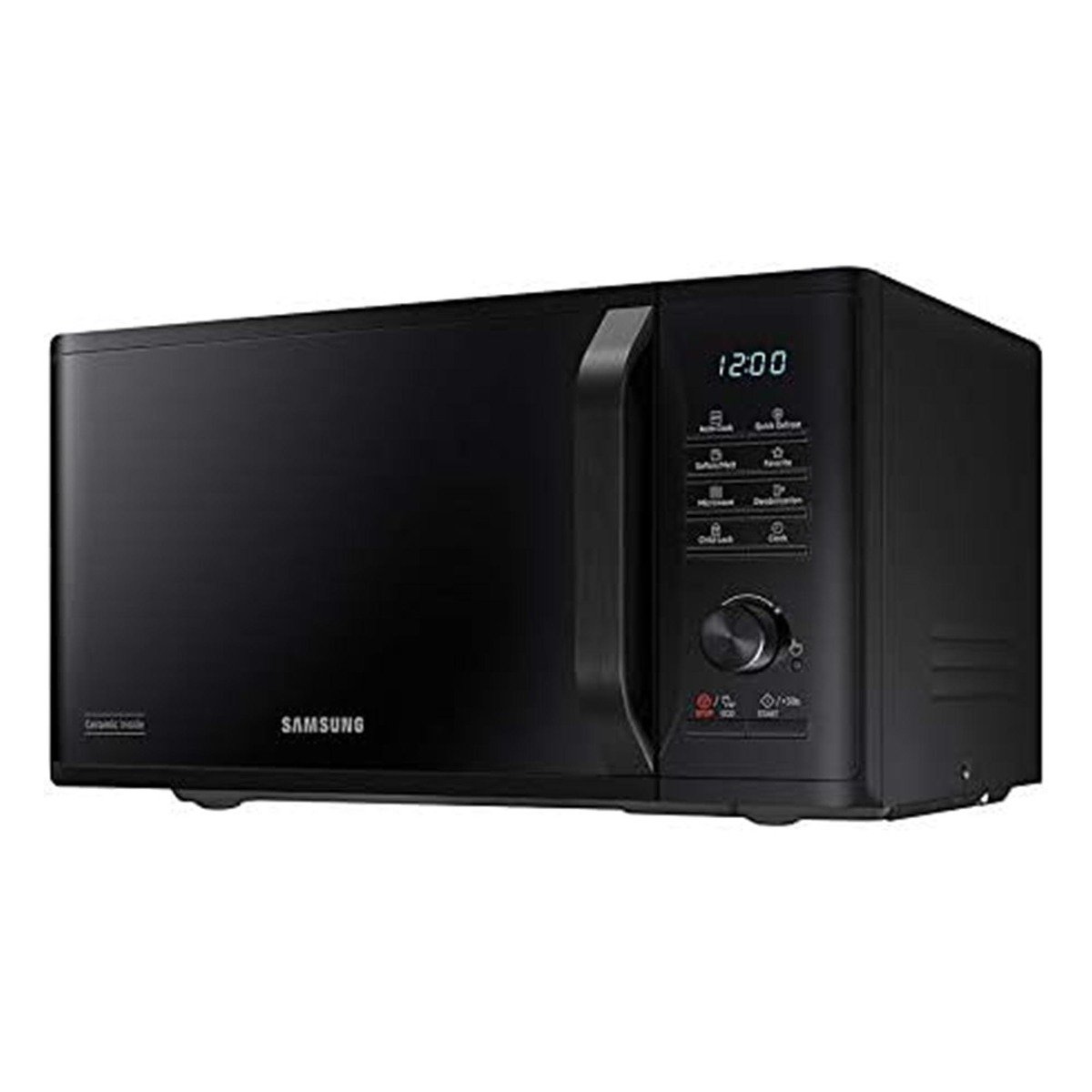 Samsung Microwave Oven, 23L, Phantom Black, MS23K3515AK